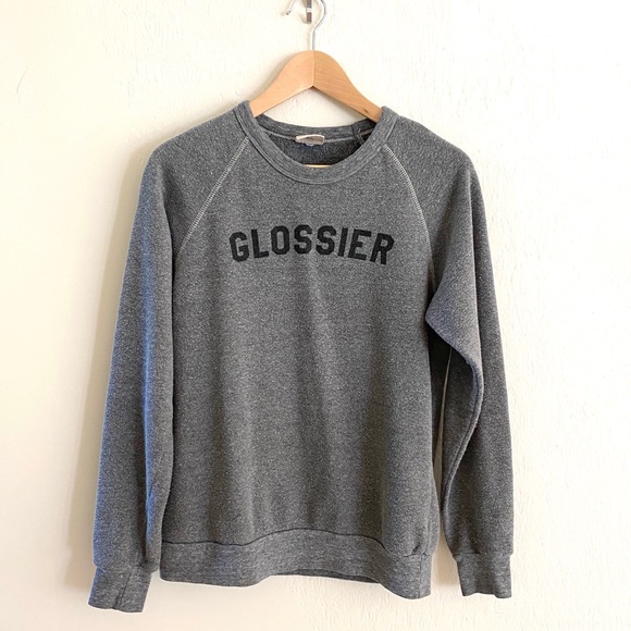 Glossier Tops - Glossier gray sweatshirt